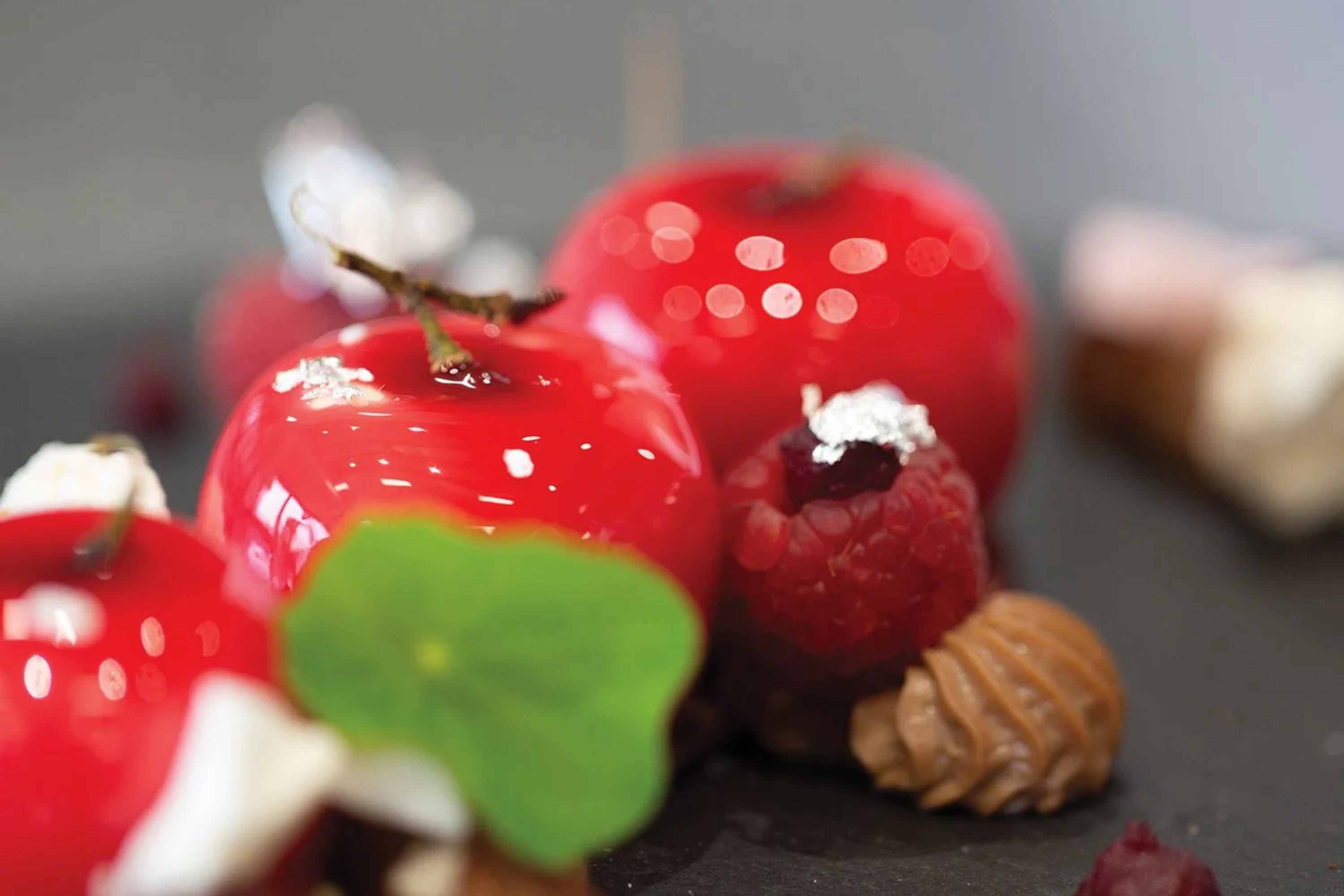 Silikoneform, Mela, Ciliegia & Pesca 30