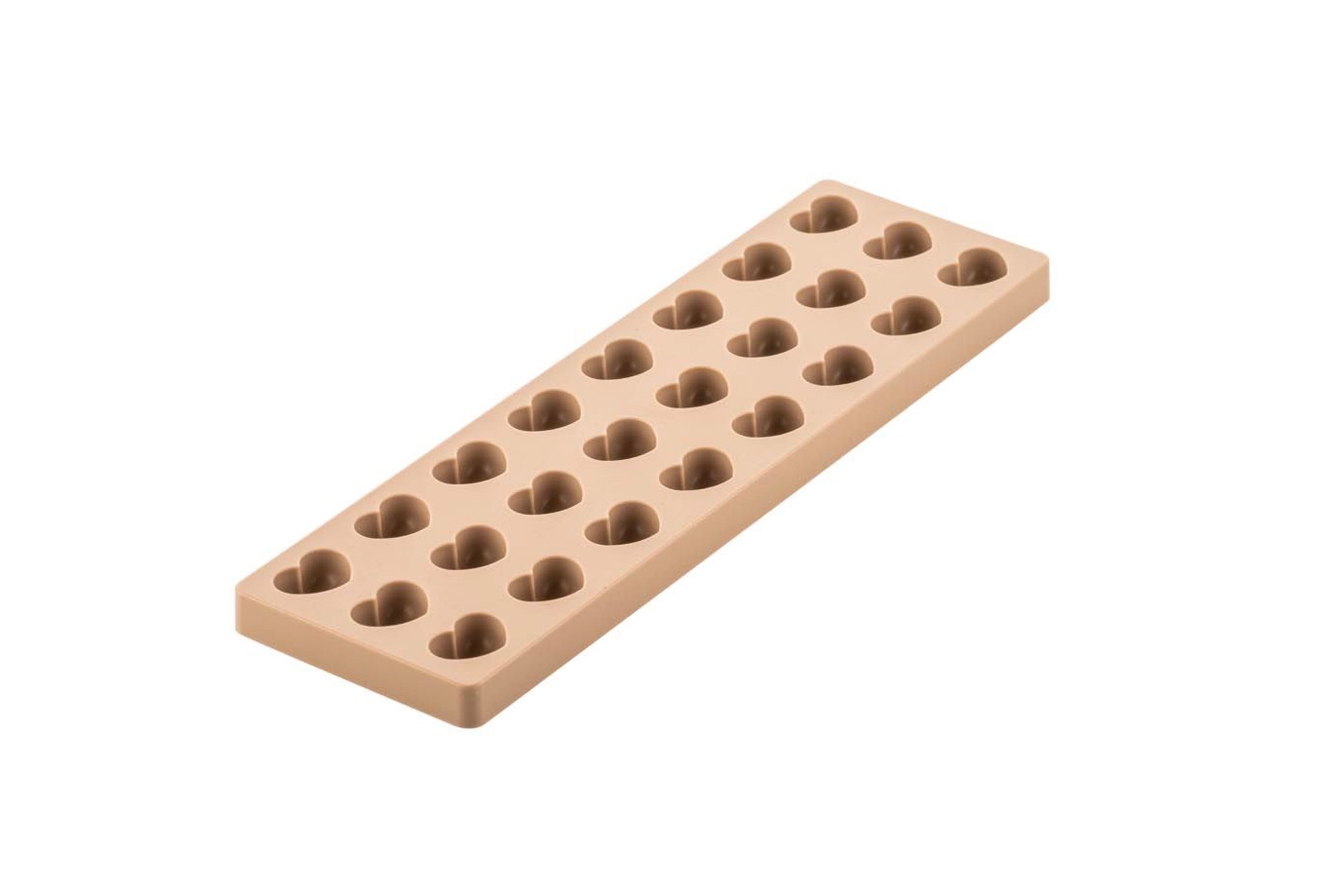 Chokoladeform med indlæg, hjerte, Kit Cuore 01