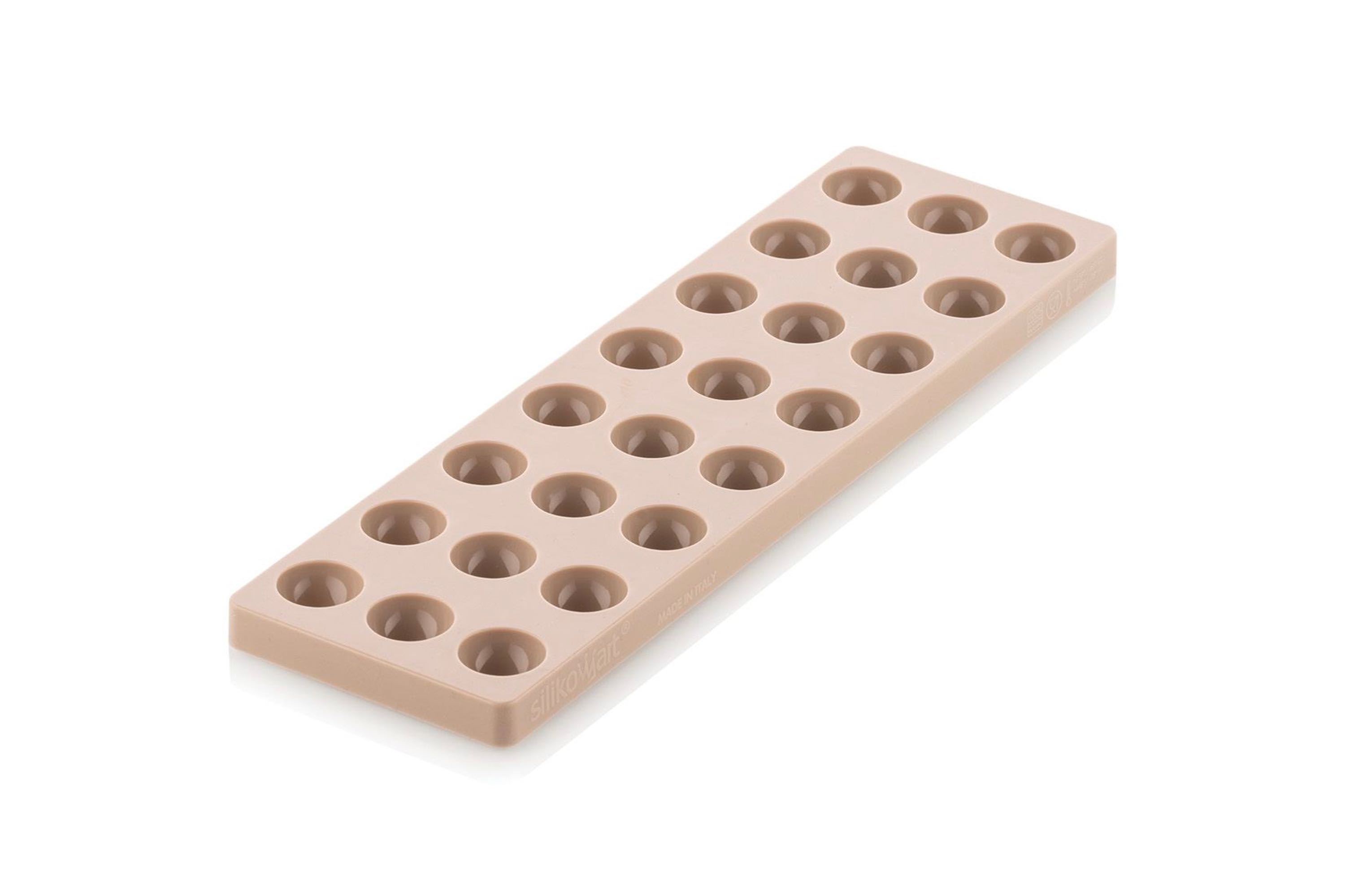 Chokoladeform med indlæg, halvkugle, Kit Semisfera 01