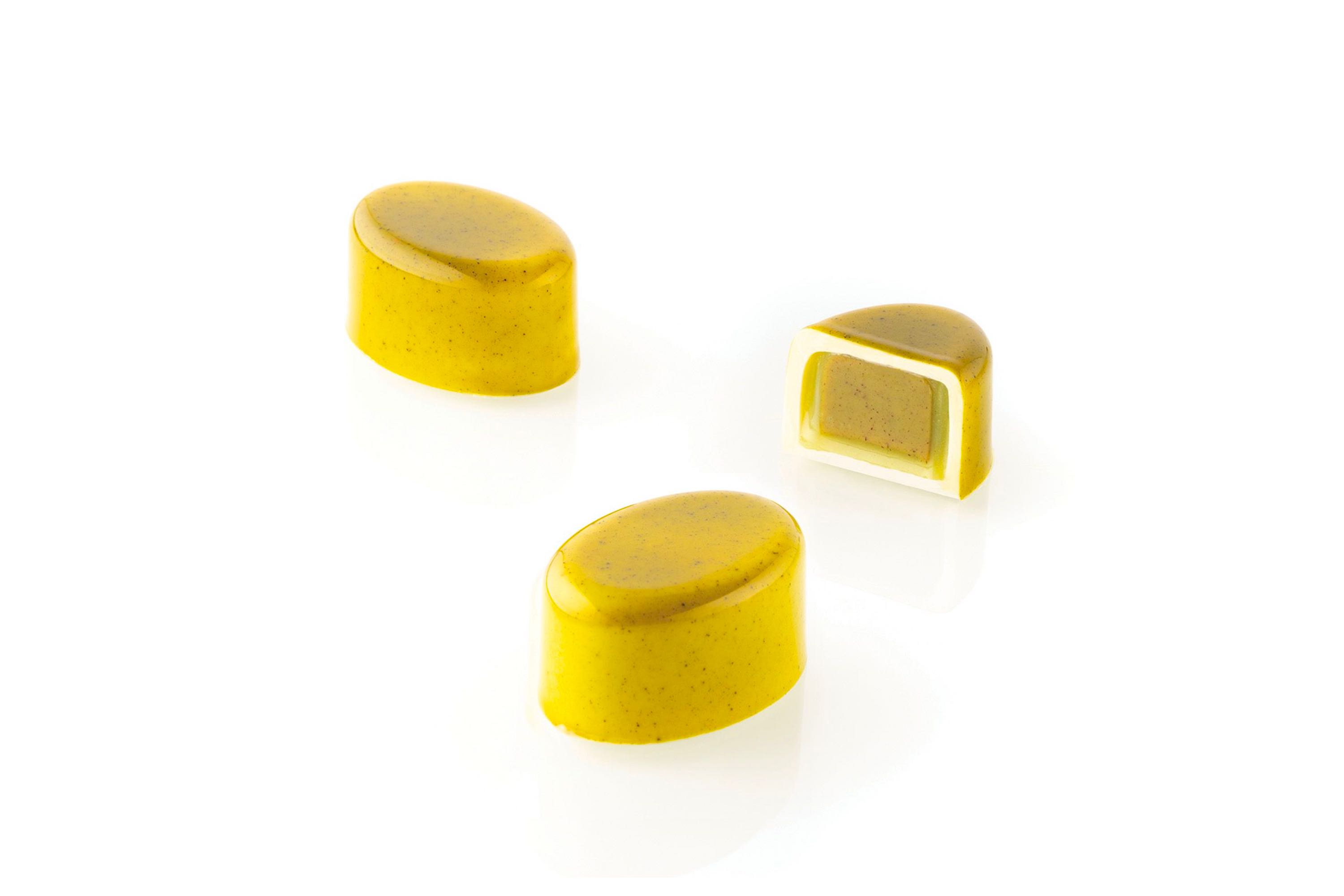 Chokoladeform med indlæg, oval, Kit Ovale 01