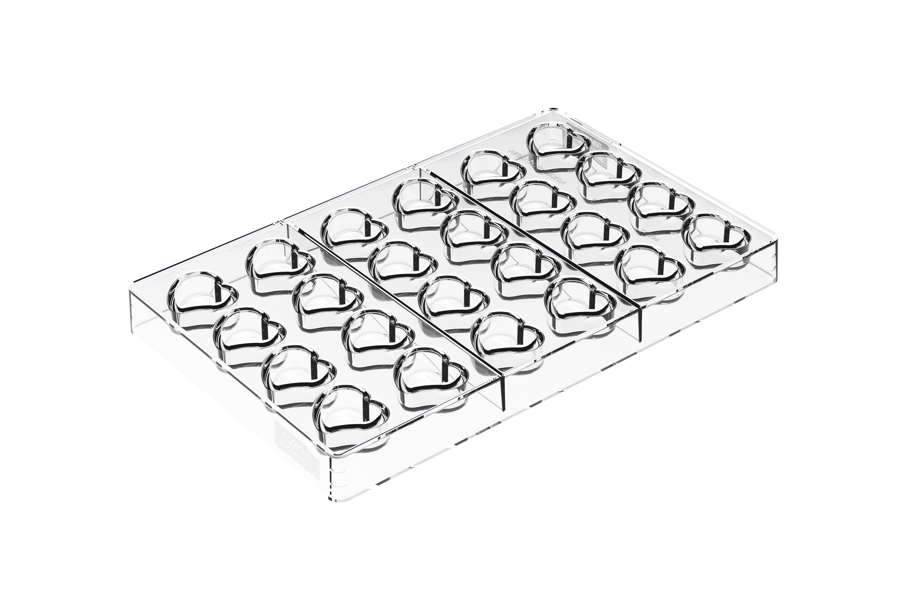 Chokoladeform, hjerte, Tesoro-P