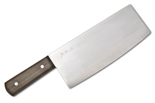 Kinesisk kokkekniv, karbonstål, 22 cm