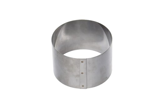 Moussering, rund, stål, H 5 cm