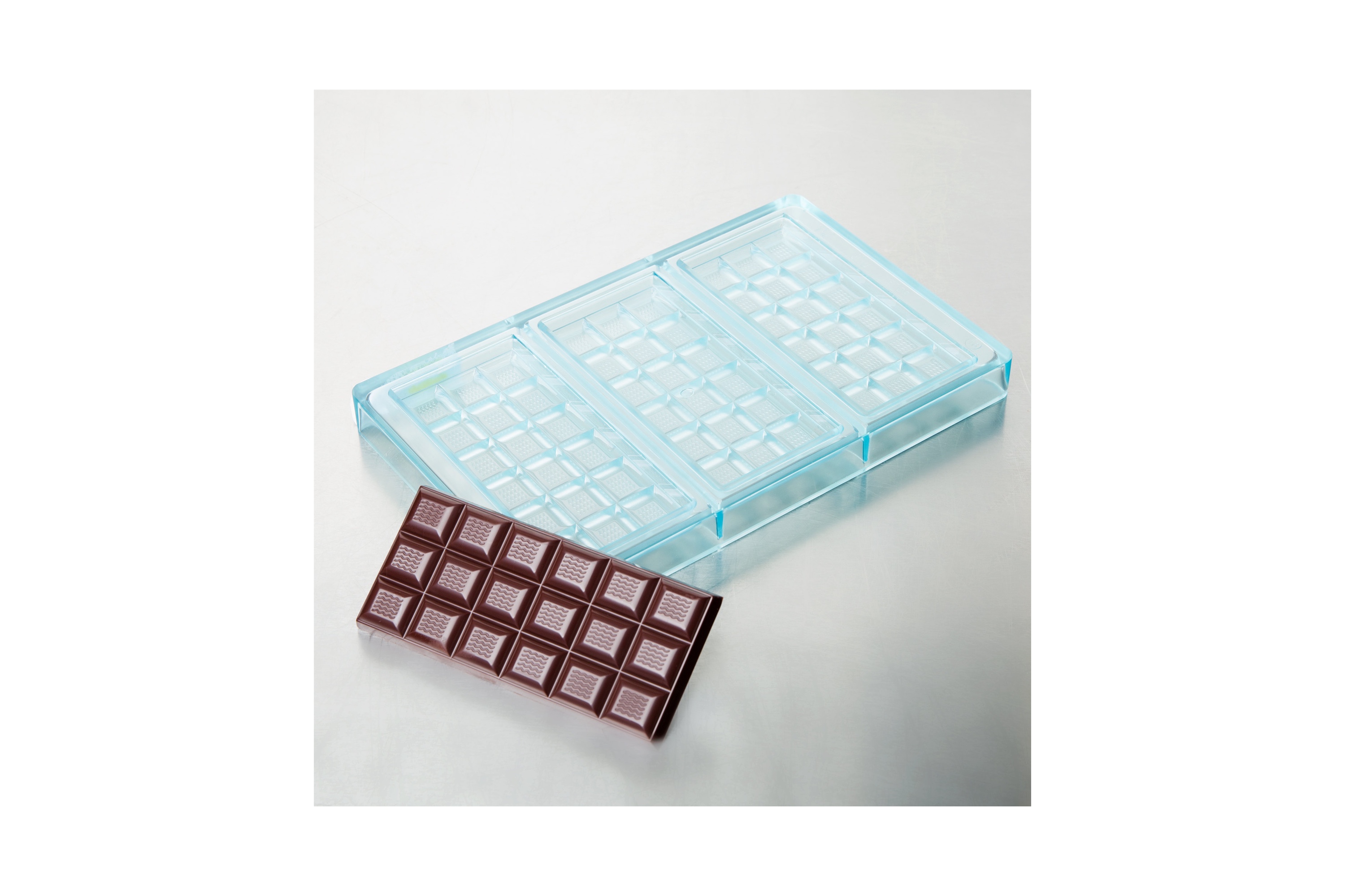 Chokoladeform, 3 plader á 18 stk.