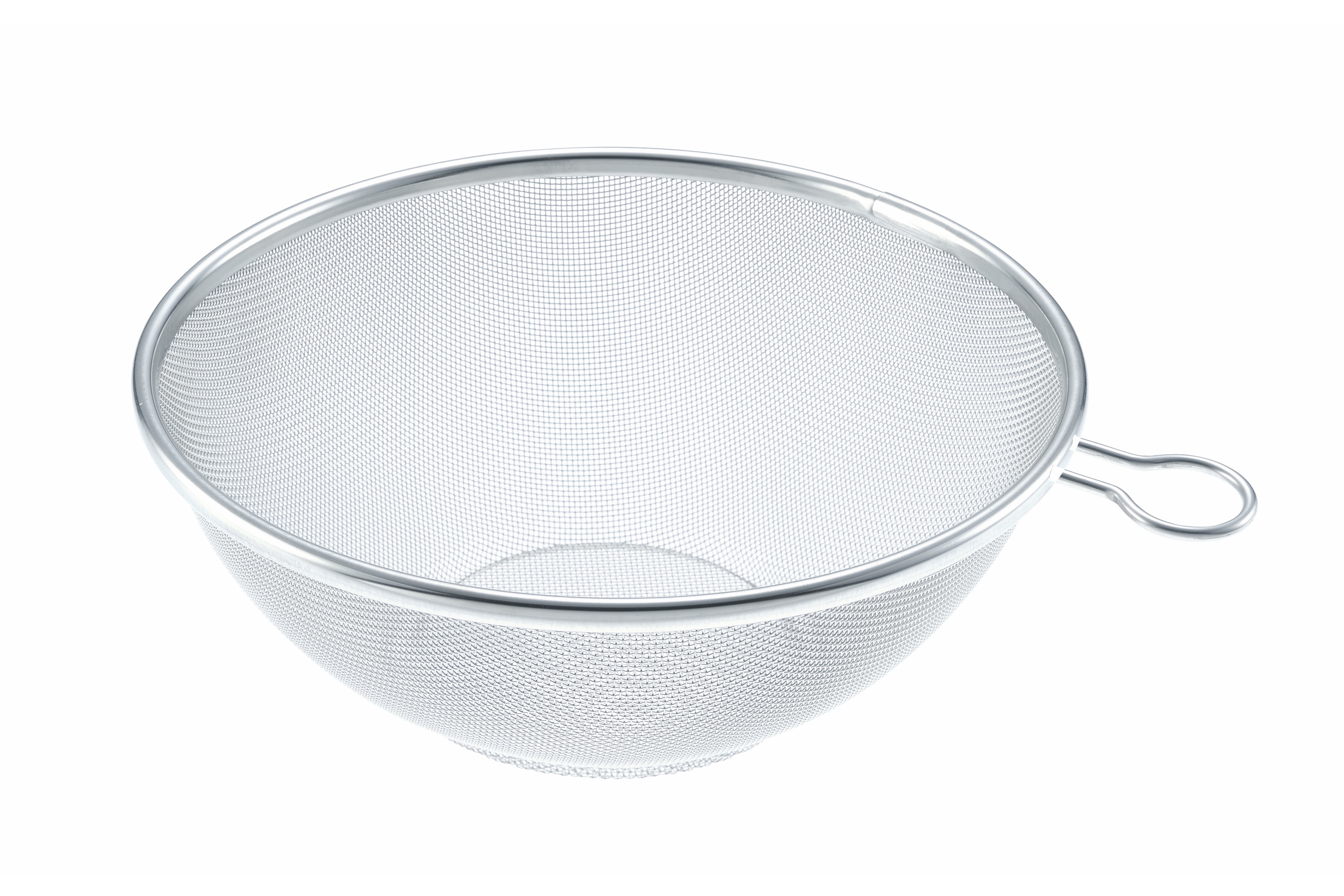 Dørslag med ring, kraftigt net, rustfrit stål