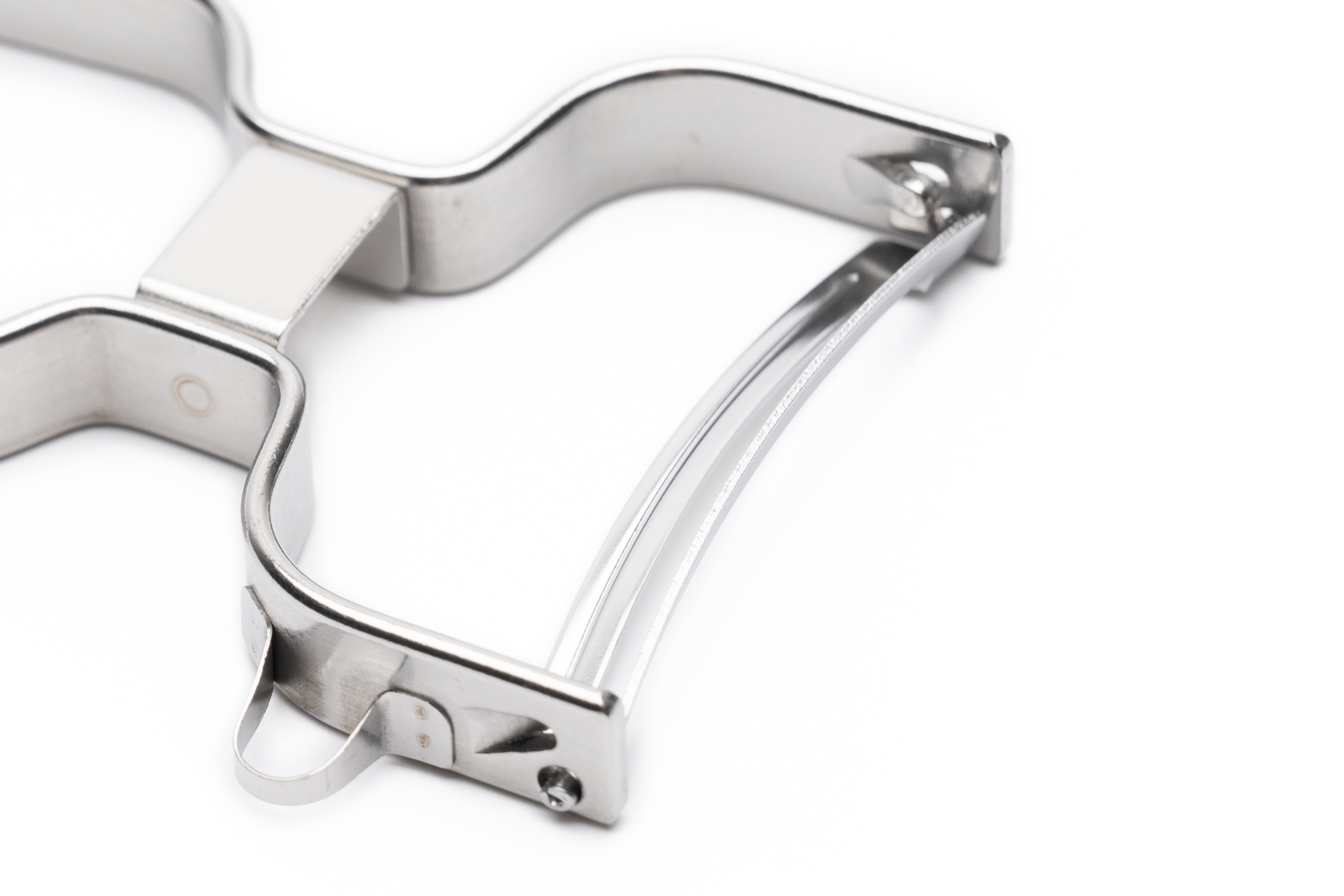 Tyndskræller, buet vippeblad, stål