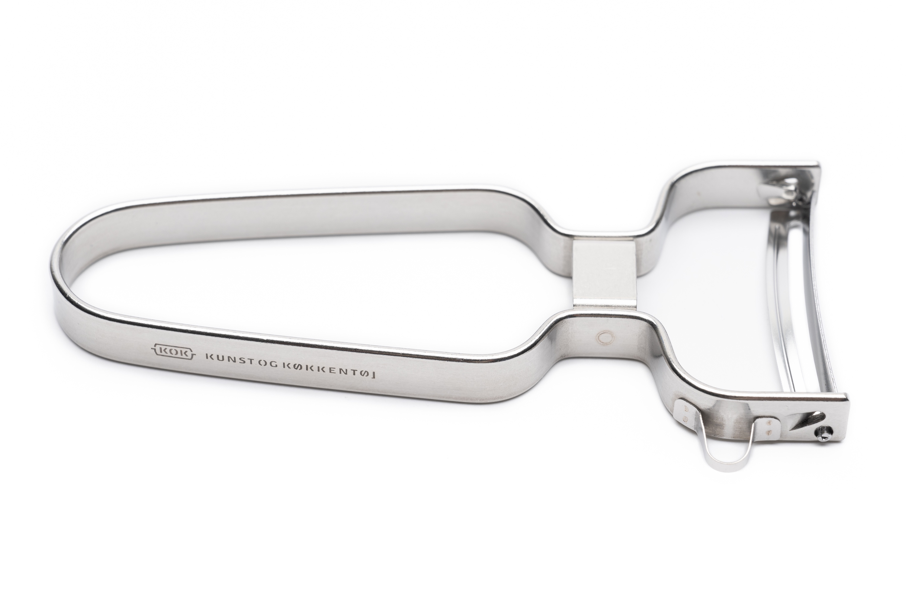 Tyndskræller, buet vippeblad, stål