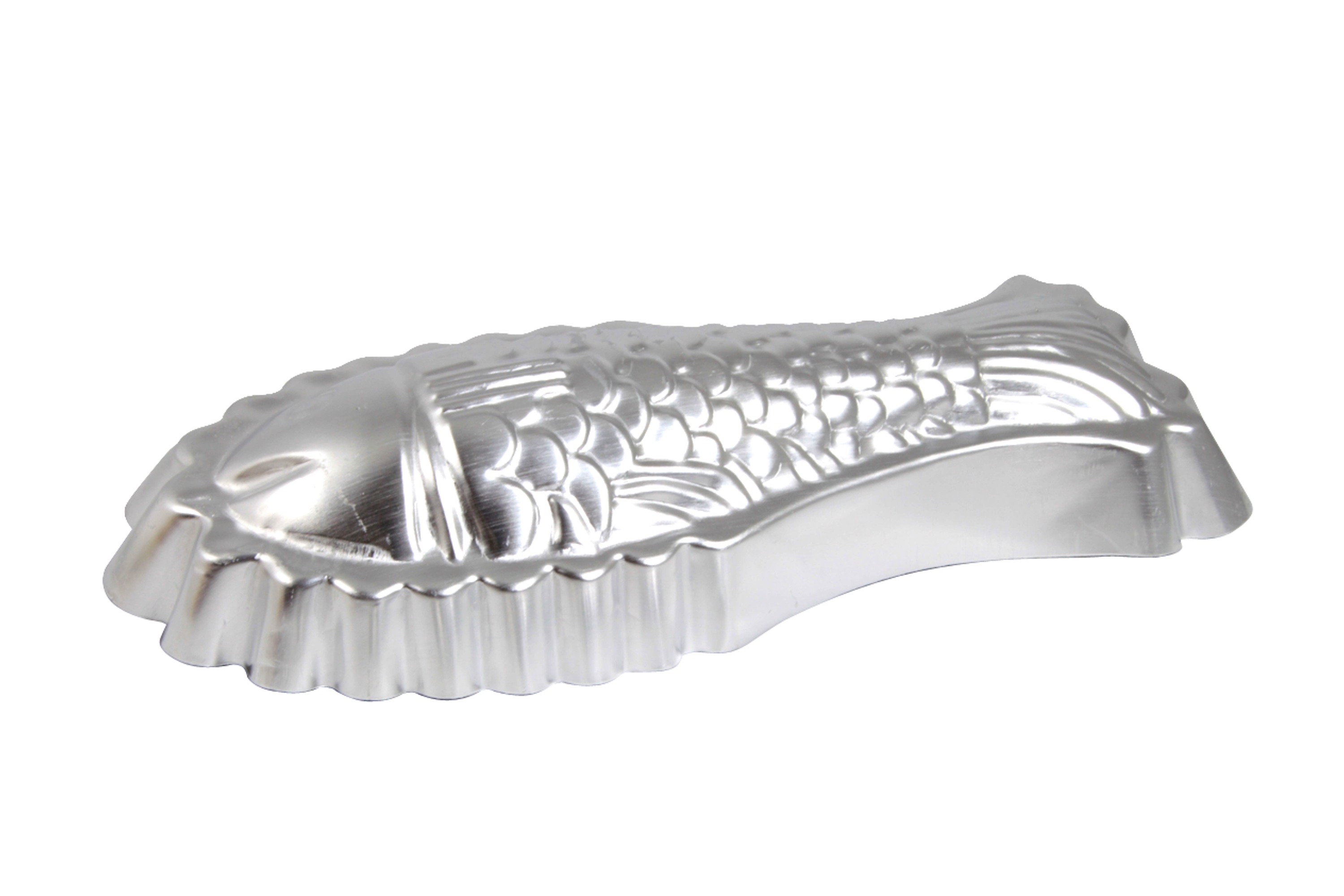 Fiskeform, stor, aluminium