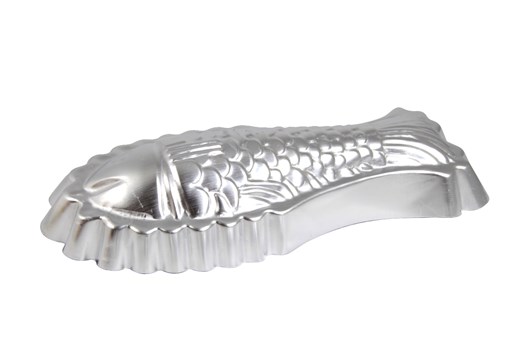 Fiskeform, stor, aluminium