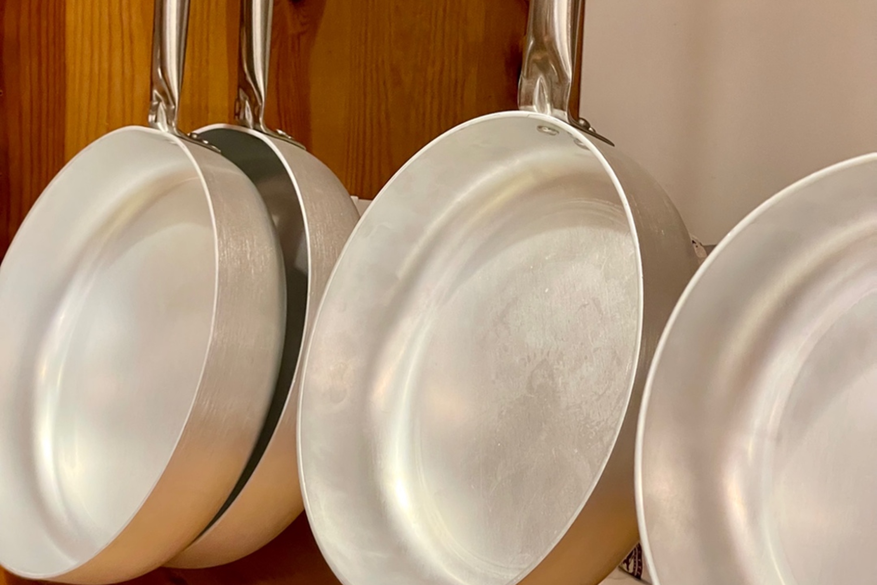 Sauterpande til gasblus, aluminium