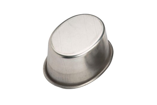 Aspicform, oval, tinblik