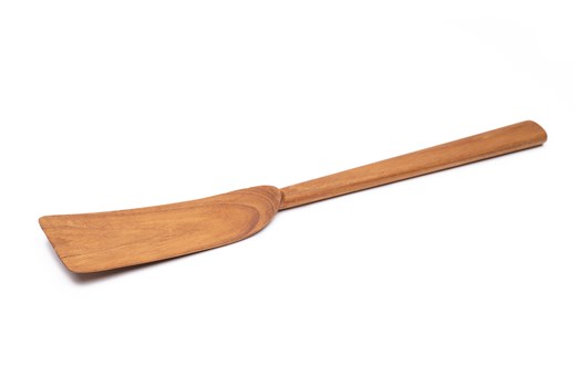 Spatel, smal, teak