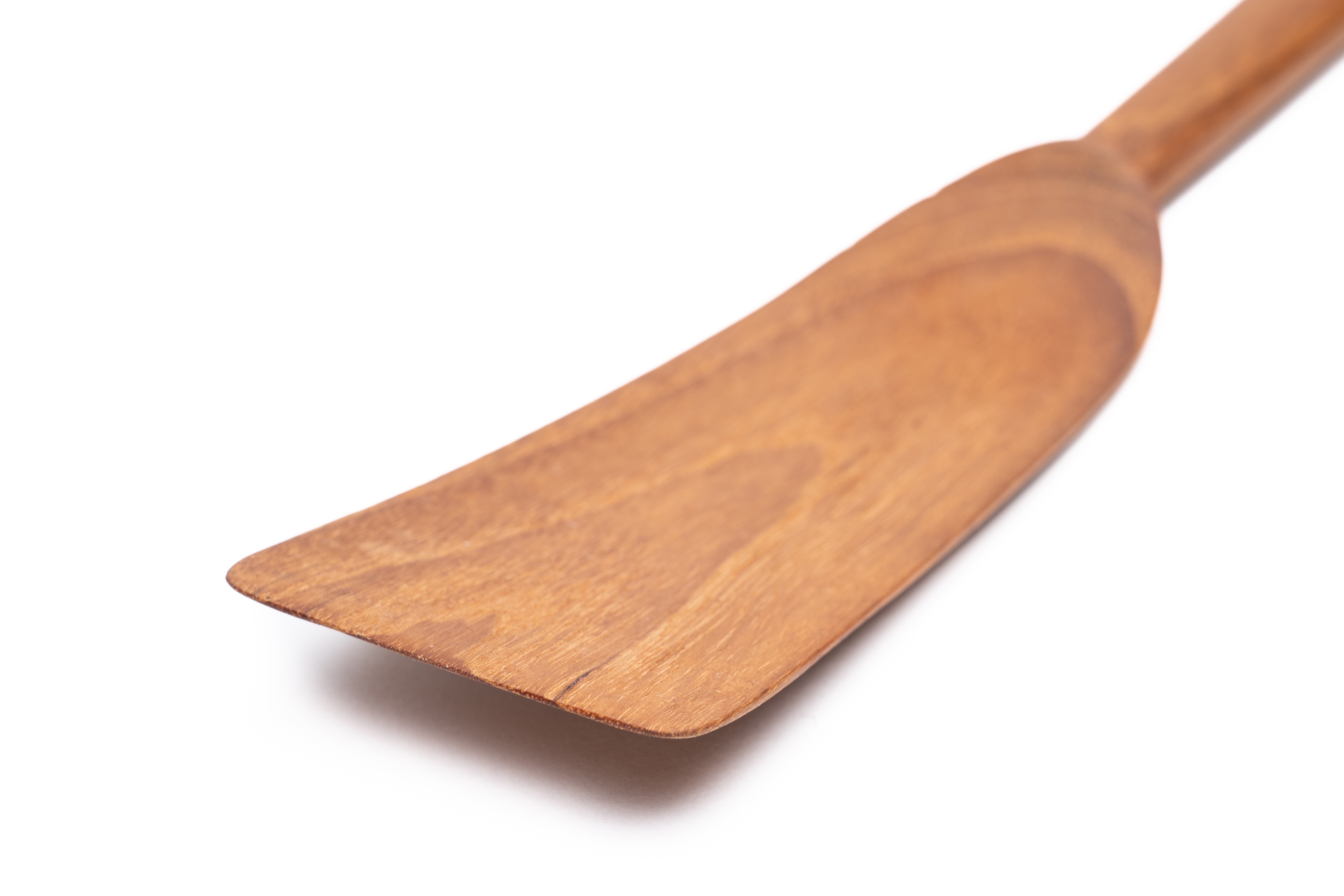 Spatel, smal, teak