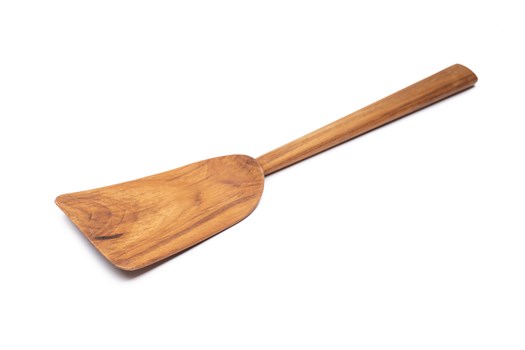 Spatel, bred, teak