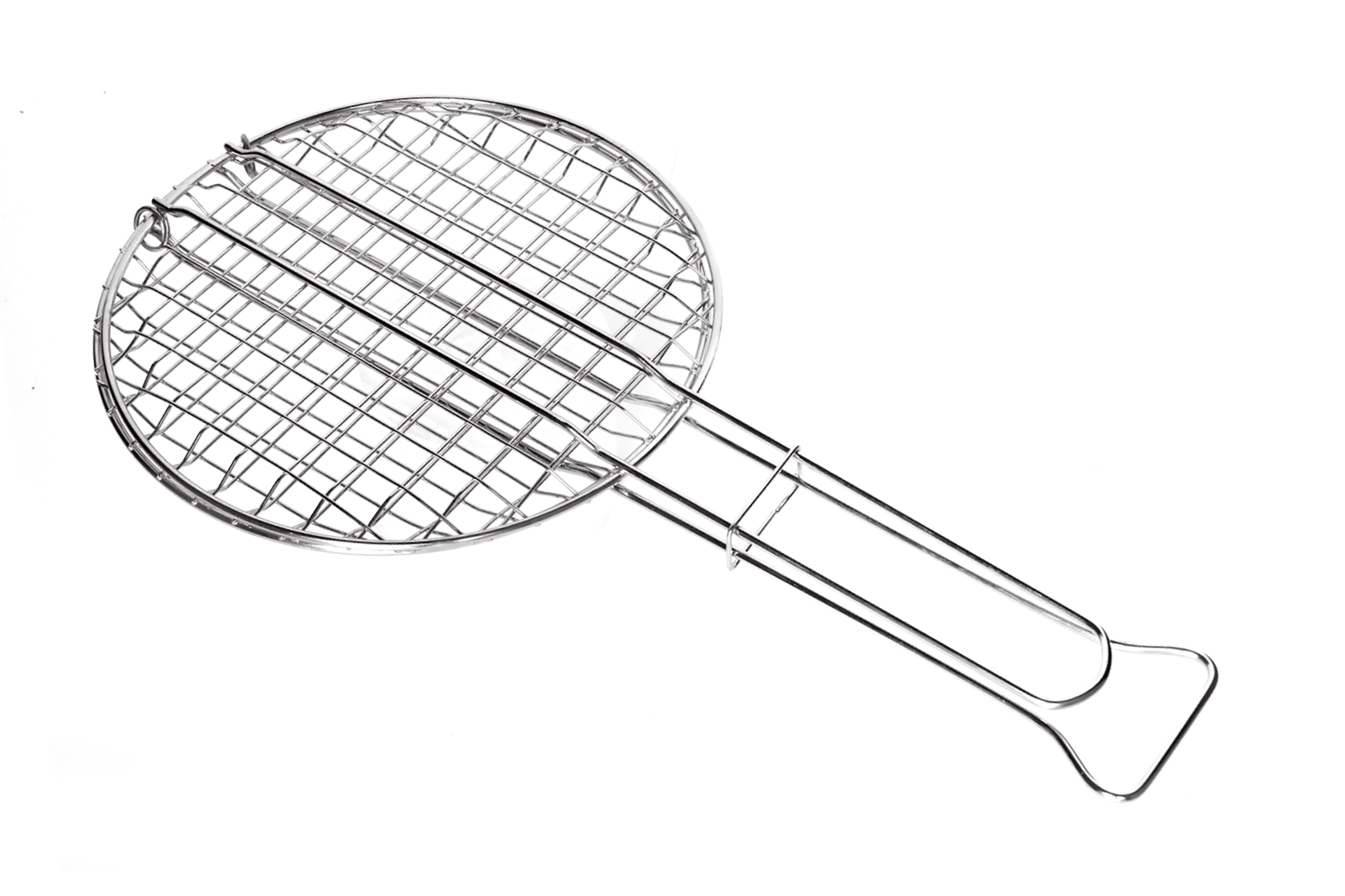 Grillrist, rund, forkromet jern, Ø 30 cm