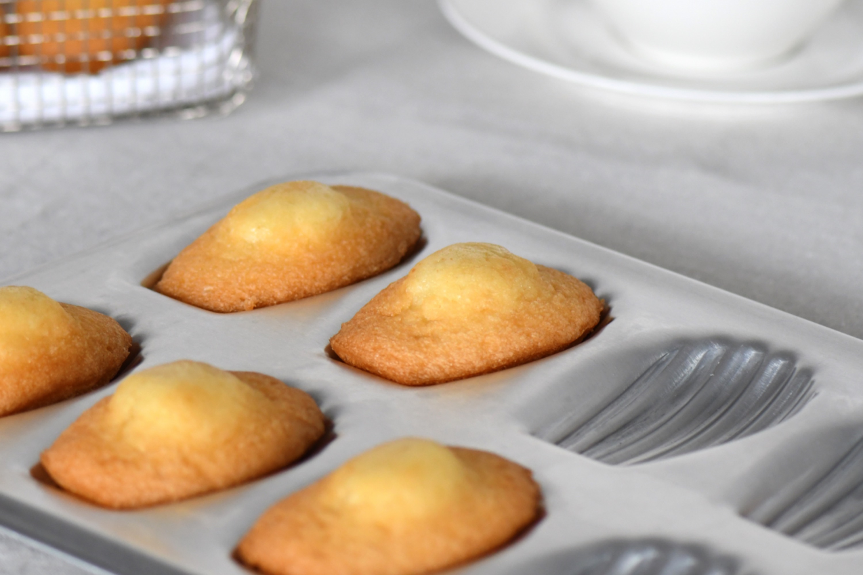 Bageplade, madeleine, tinblik