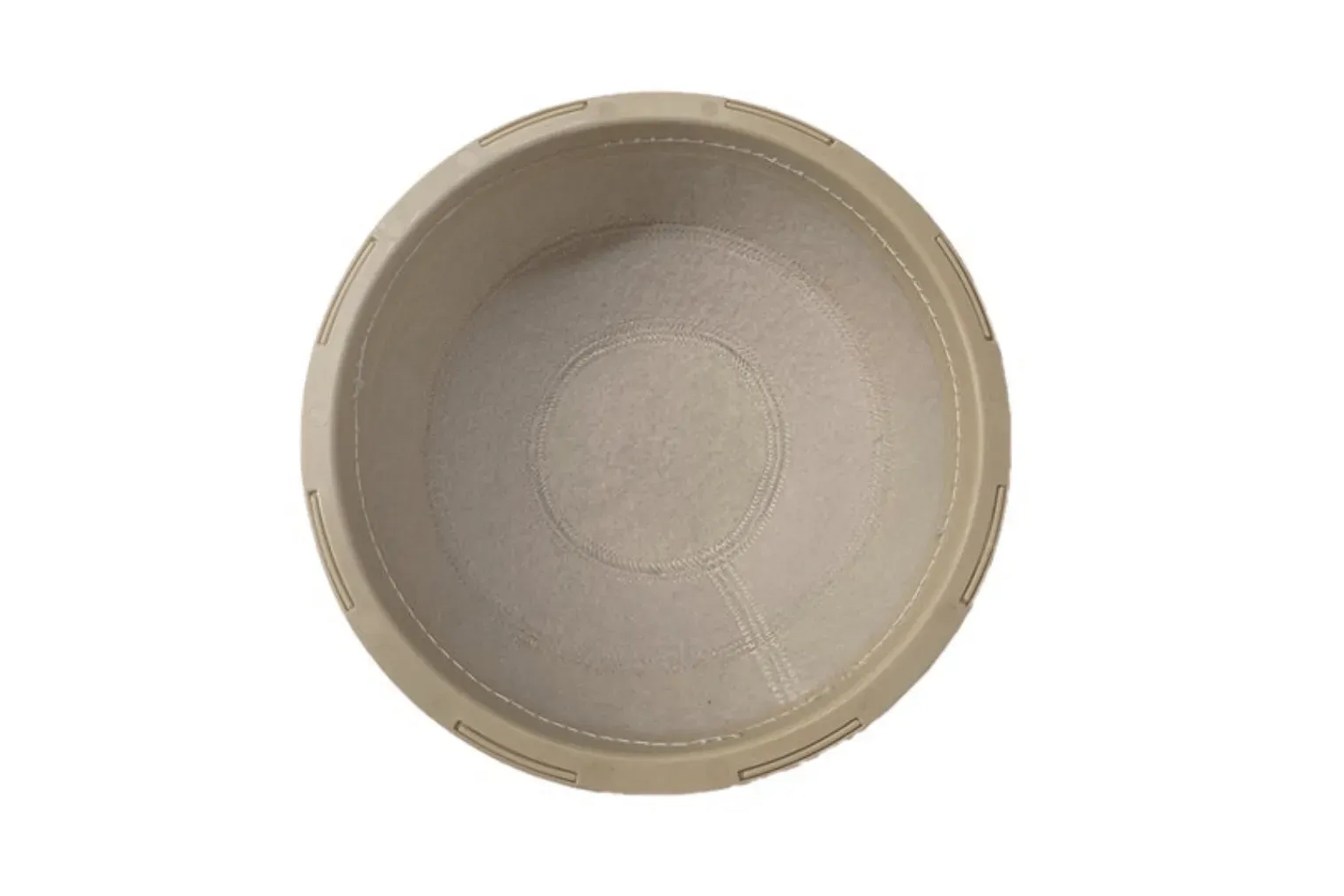 Hævekurv, uld, rund, Ø 21 cm, 1000 g