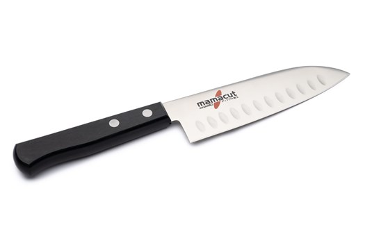 Kokke- og grøntkniv, Santoku, luftskær