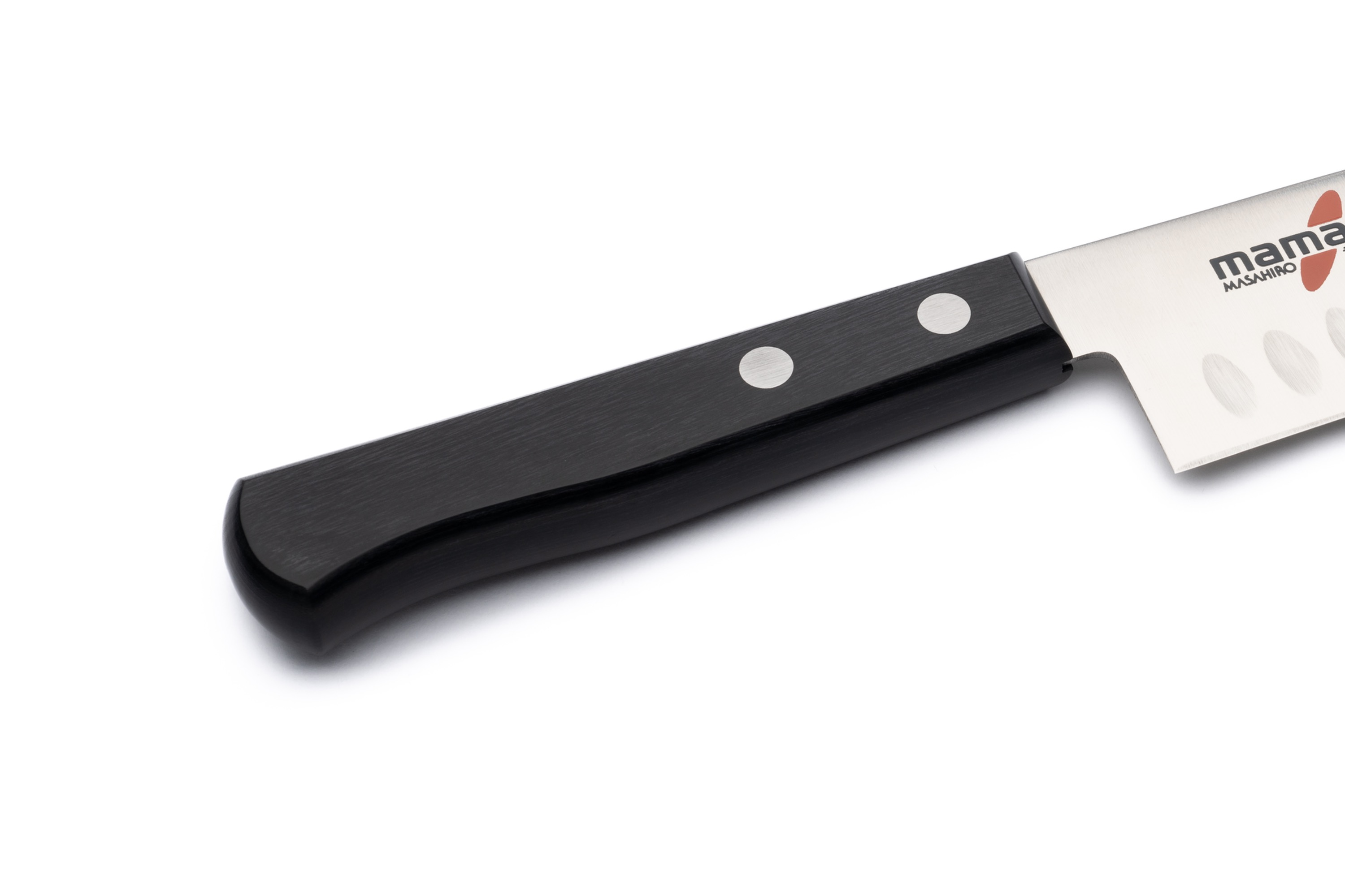 Kokke- og grøntkniv, Santoku, luftskær