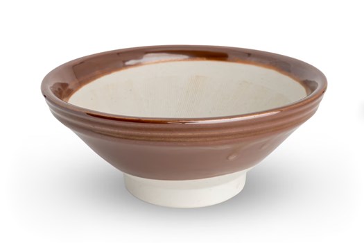 Keramisk morter, suribachi, keramik