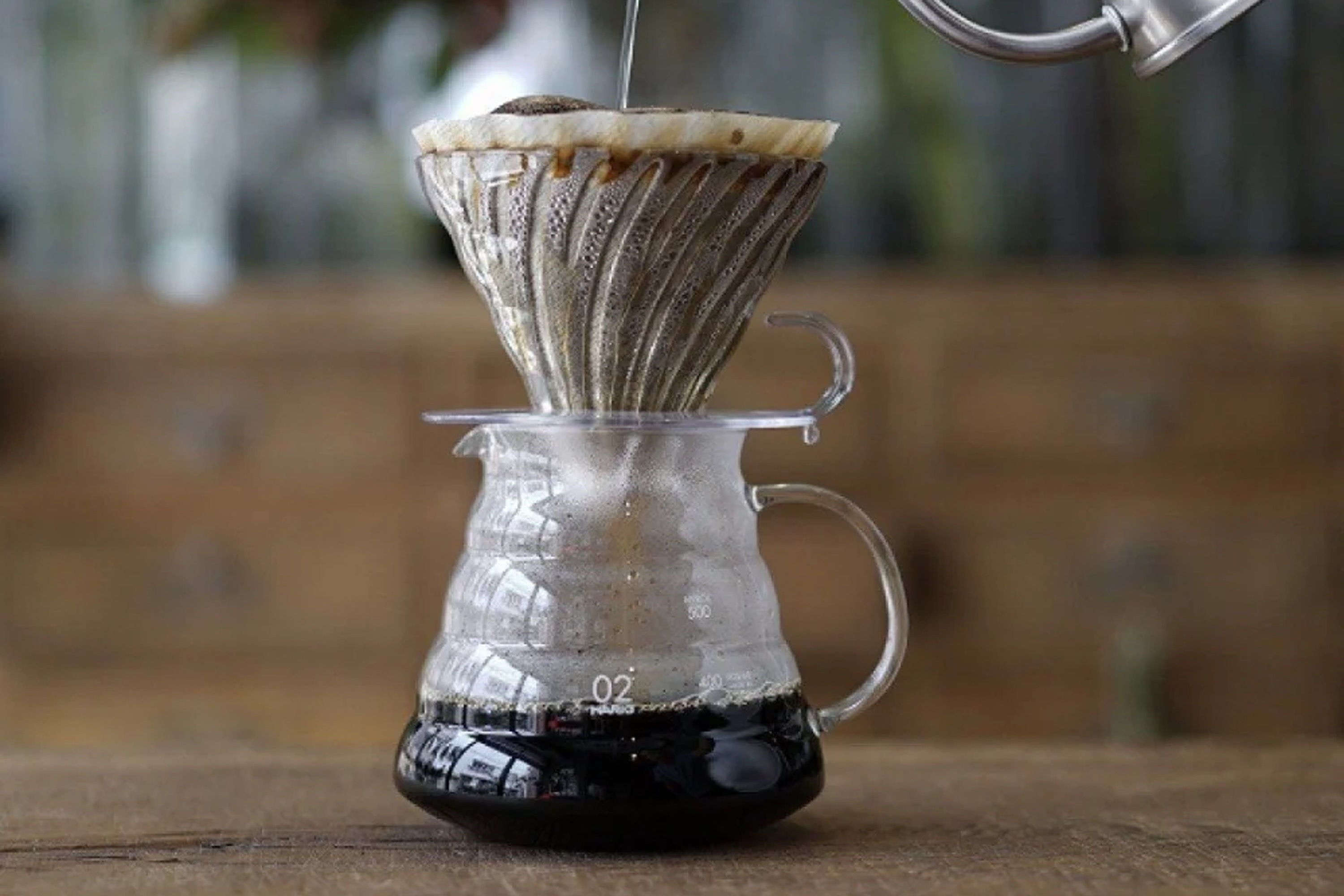 Bryggekande, glas, V60