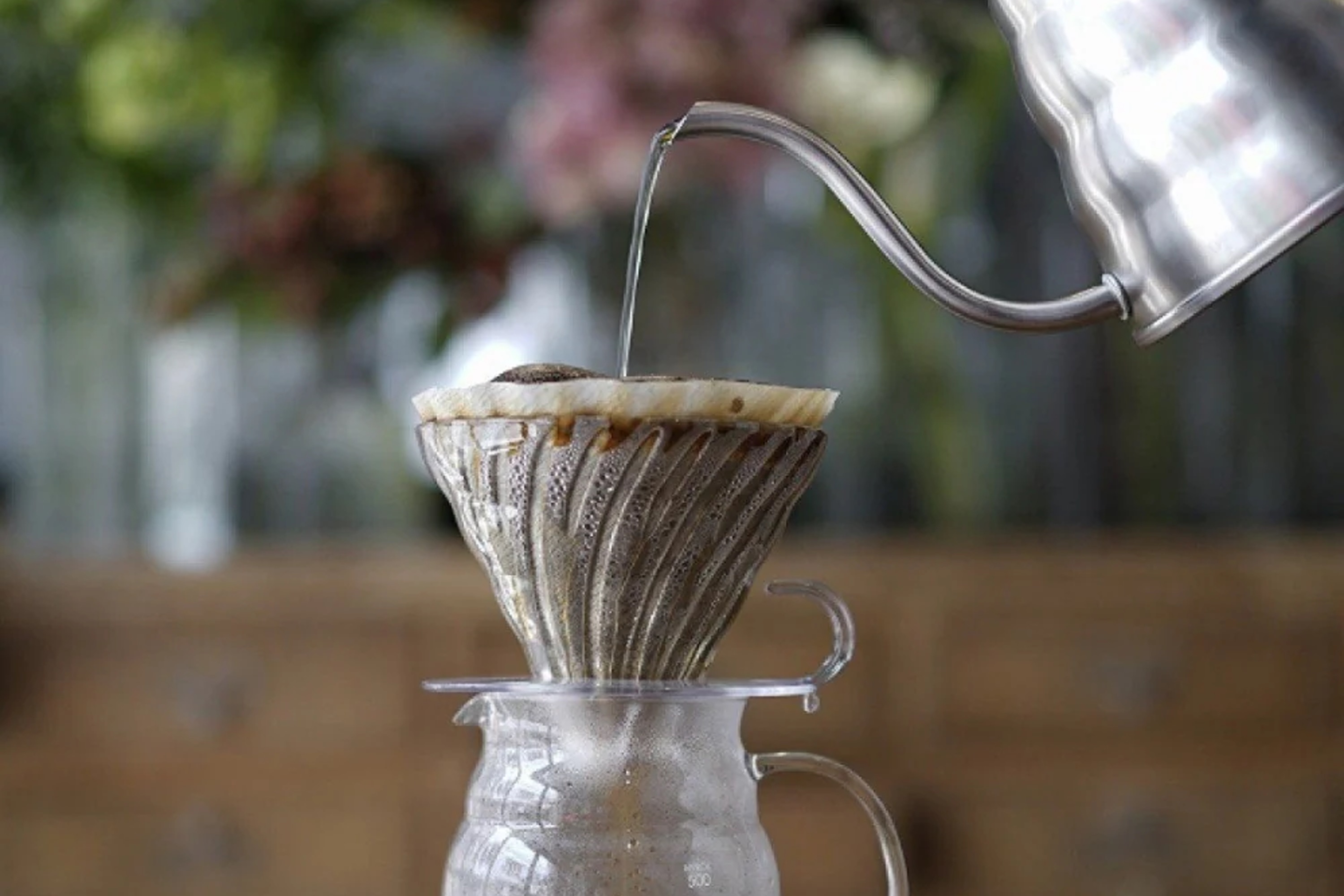 Kaffefiltre, ubleget papir, V60, 100 stk.