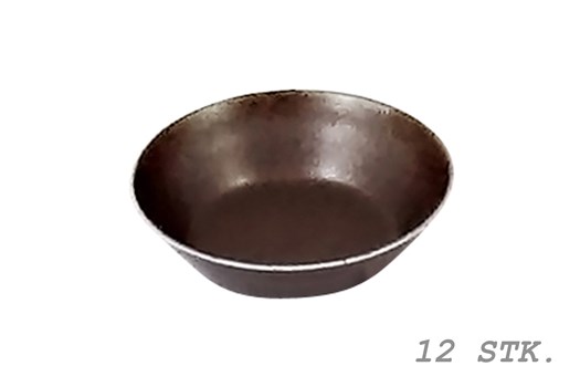 Bageform, petit four, rund, glat, 12 stk.