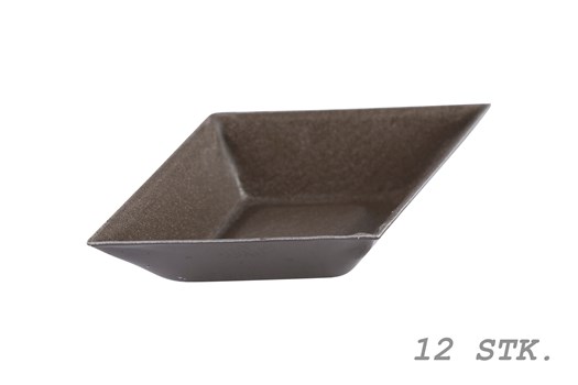 Bageform, petit four, diamant, 12 stk.