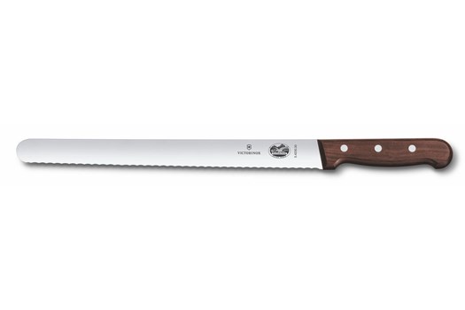 Brødkniv træskaft, 25/30 cm, Victorinox