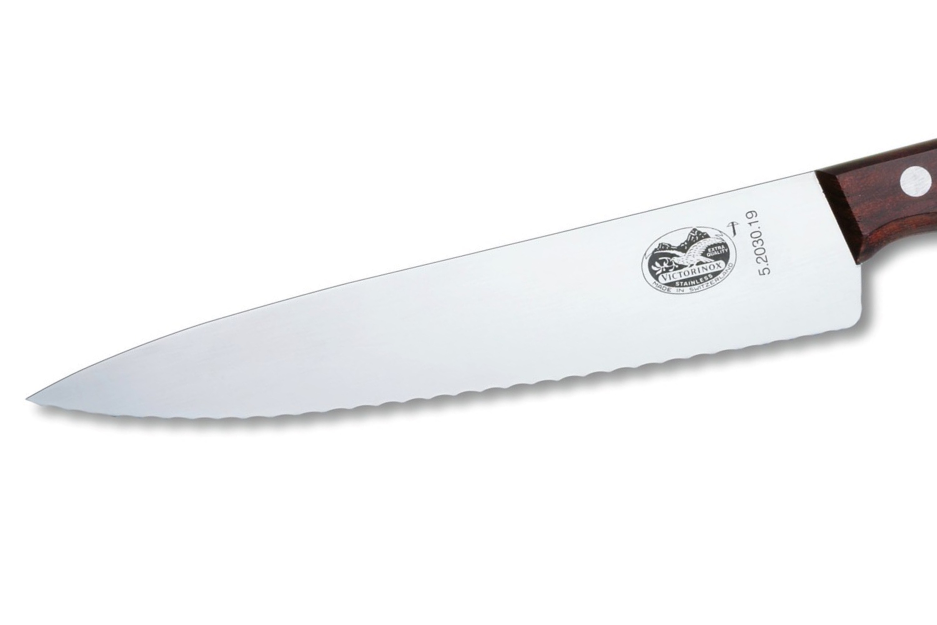 Bølgekniv, træskæfte