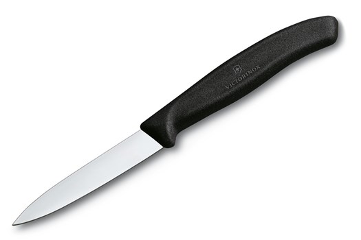 Urte- og pillekniv buet skær 8 cm, Victorinox
