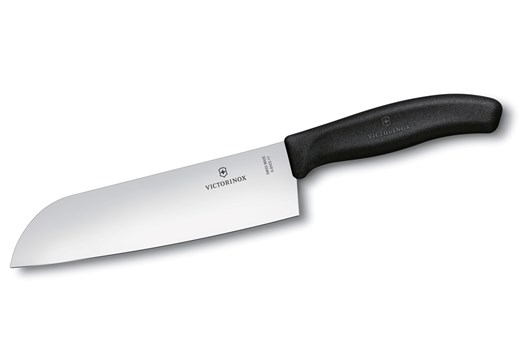 Kokke- og grøntkniv, Santoku, Fibrox-skæfte