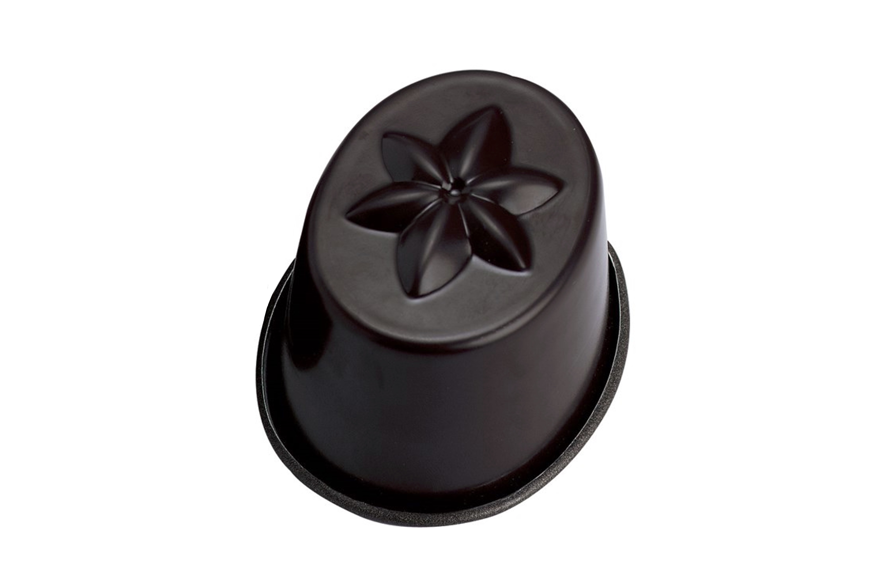 Aspicform, oval, jern med belægning