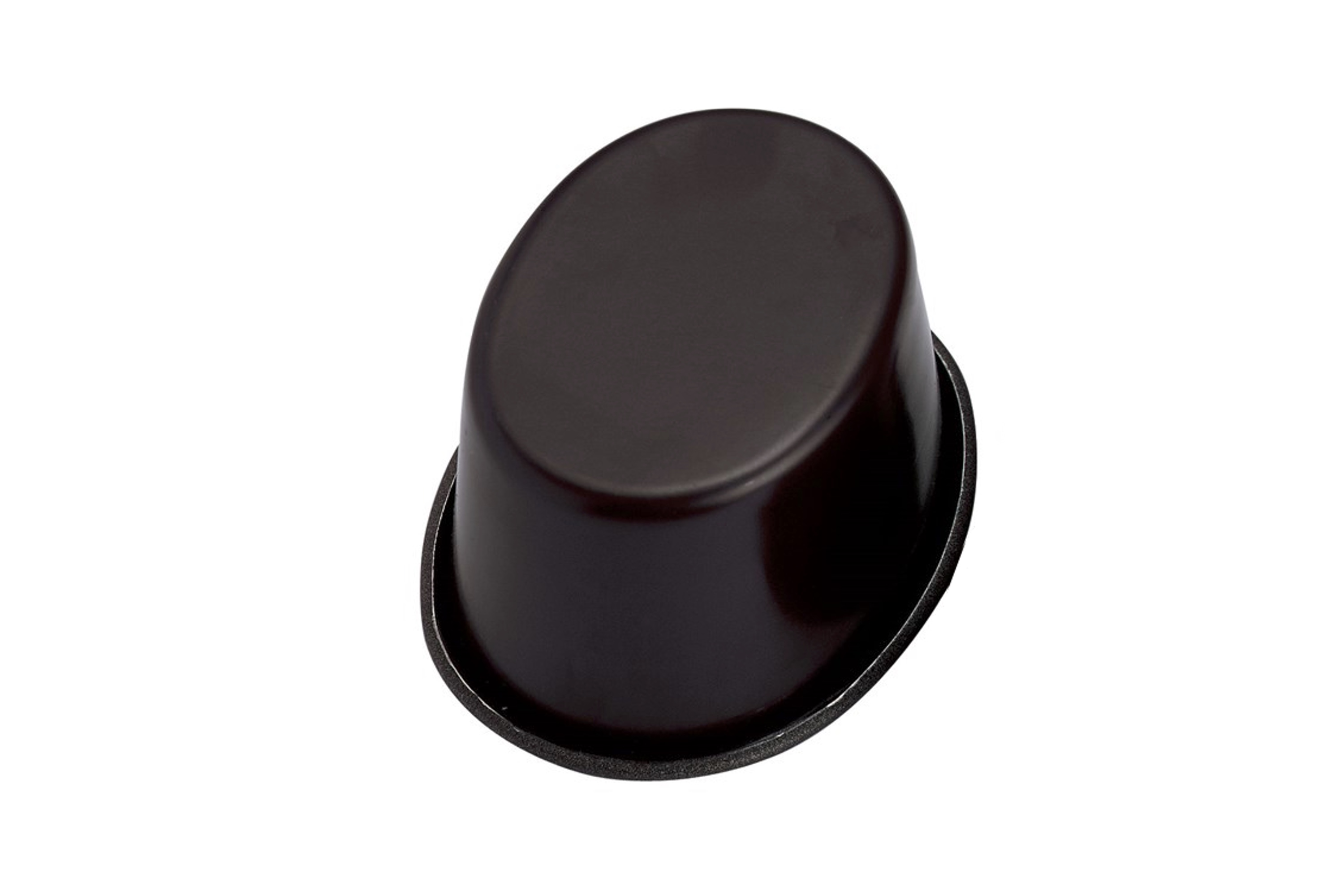 Aspicform, oval, jern med belægning