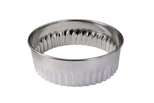 Udstikker, rund, kruset, stål