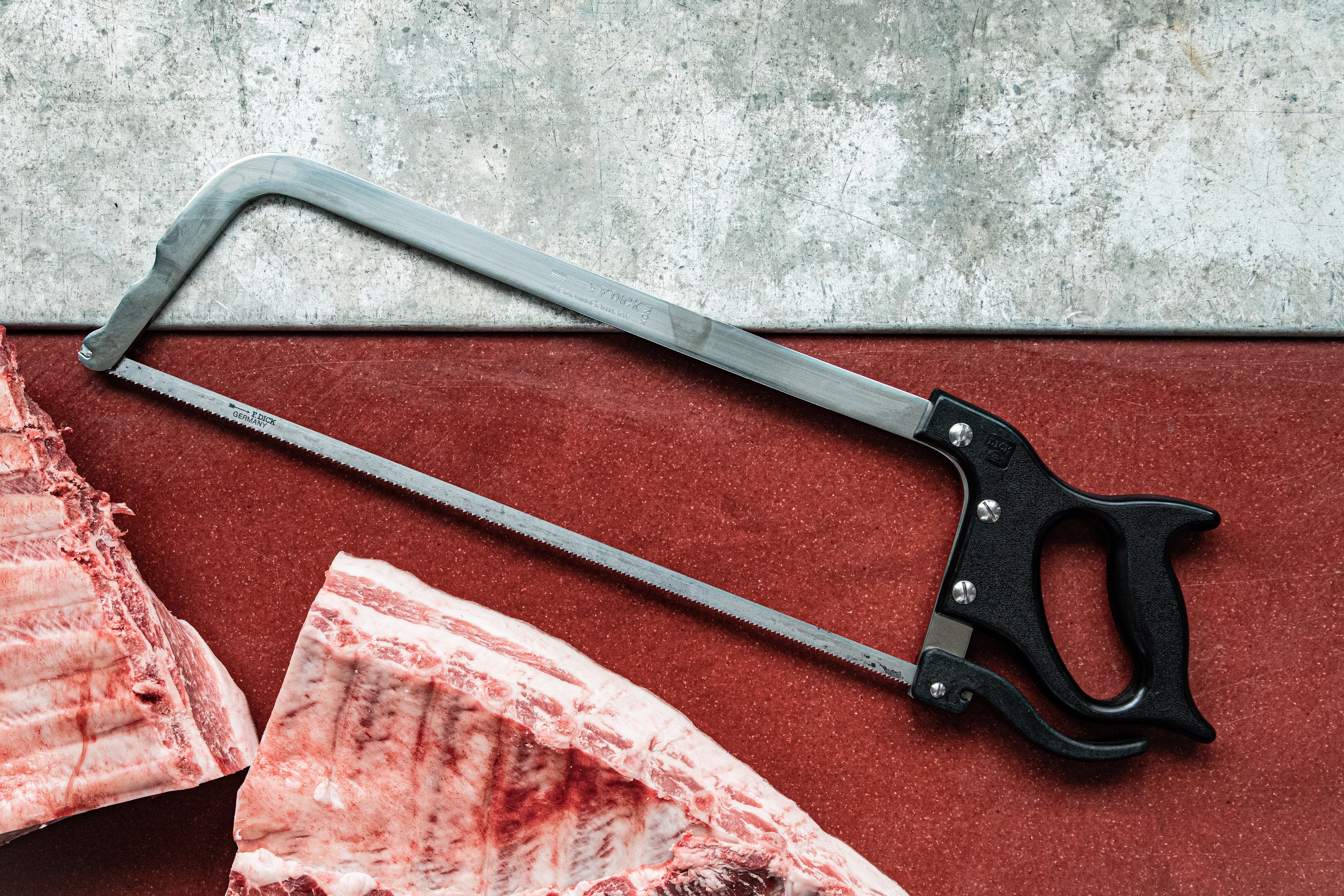 Kødsav, 50 cm, F. Dick