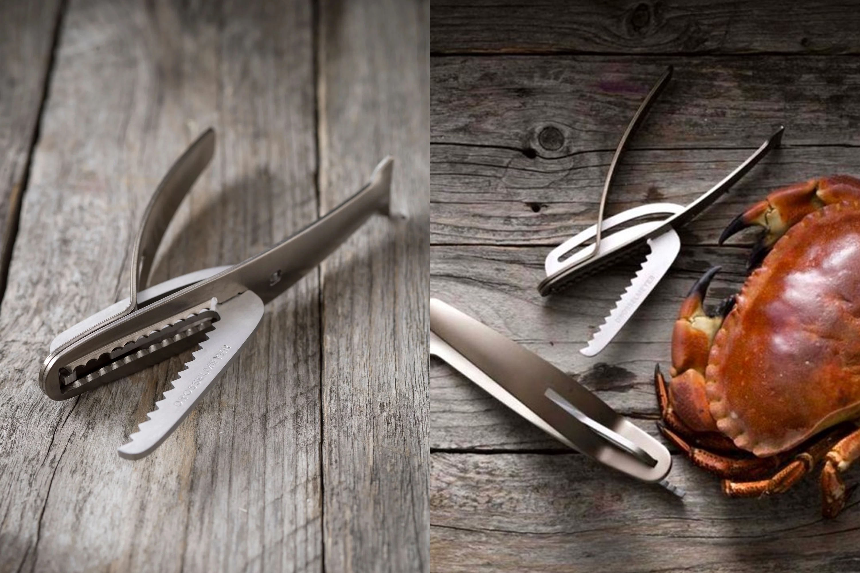 Skaldyrstang, Shellfish Cracker, rustfrit stål