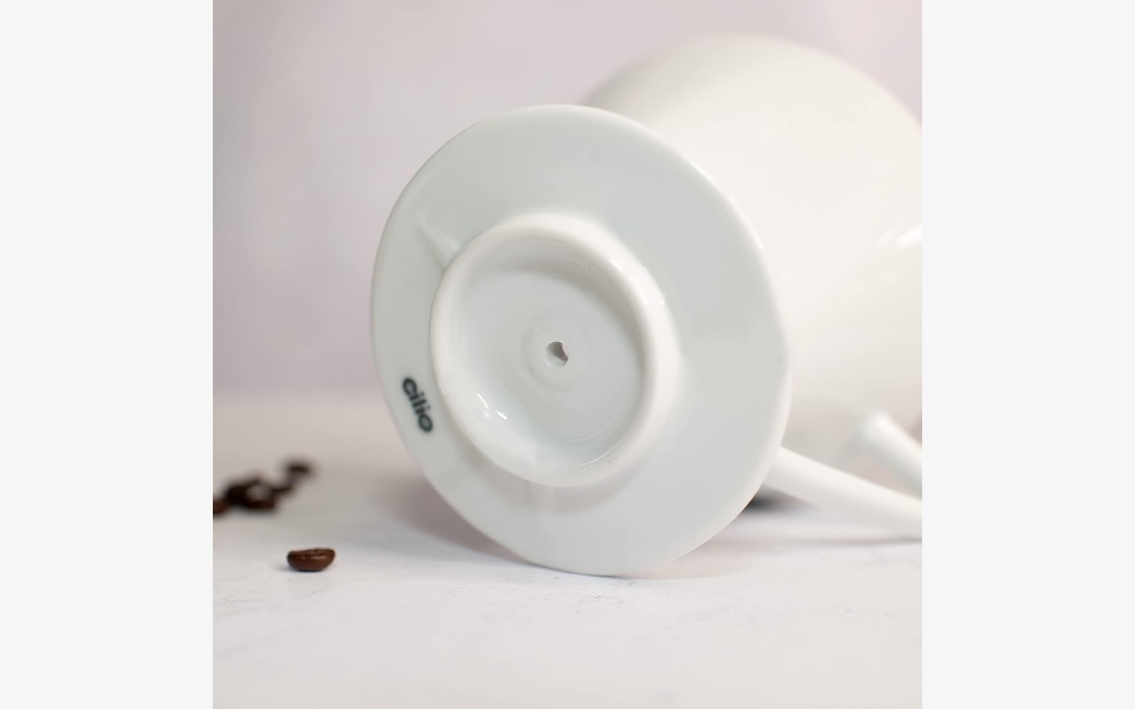 Kaffetragt til kop, str. 2, porcelæn