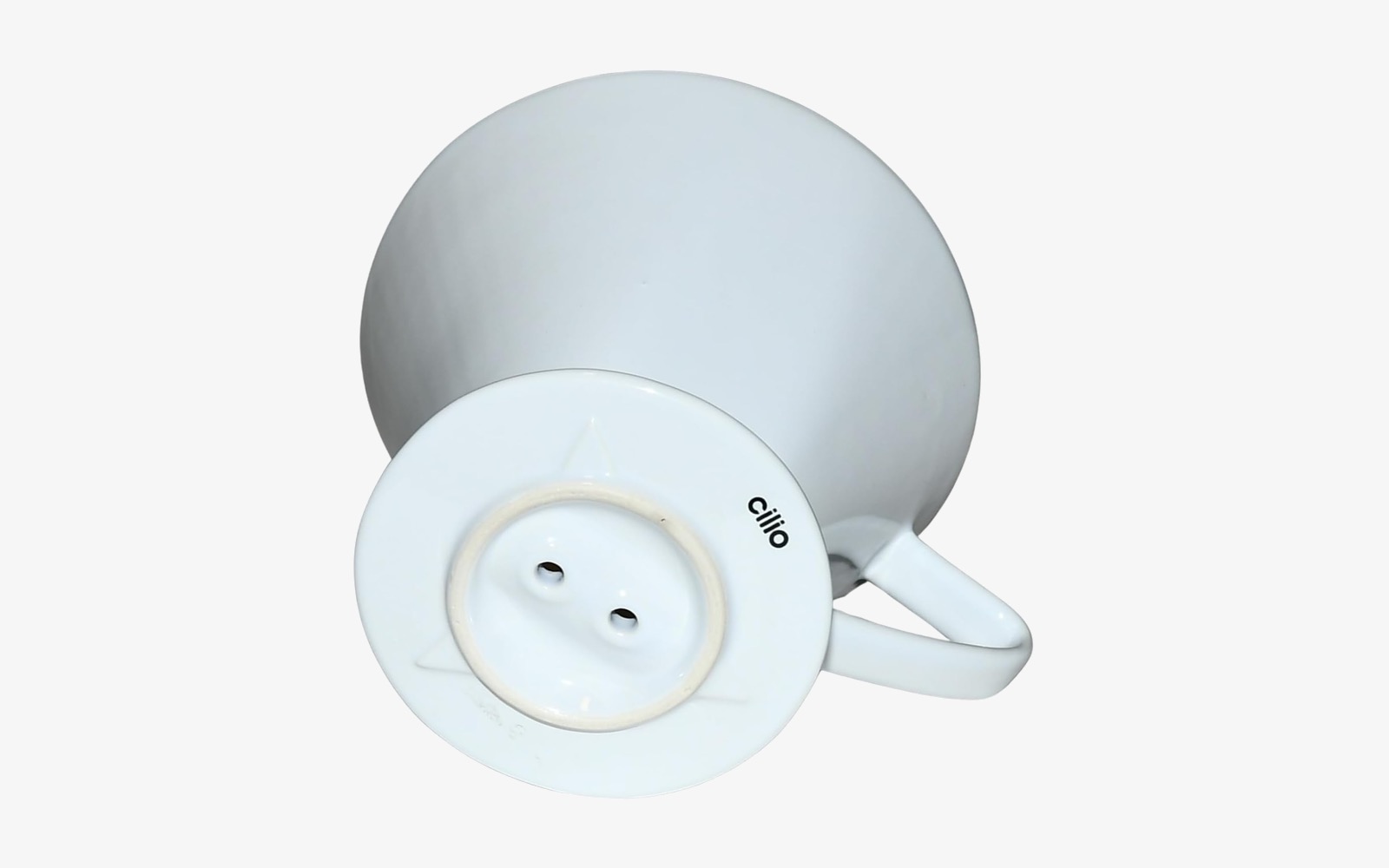 Kaffetragt til stor kande, str. 6, porcelæn