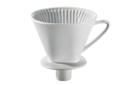 Kaffetragt med studs, str. 4, porcelæn