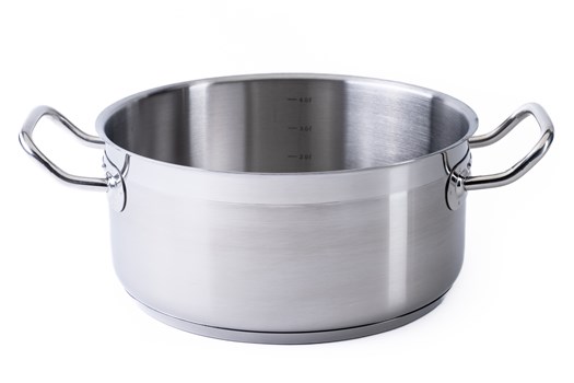 Lav gryde, stål