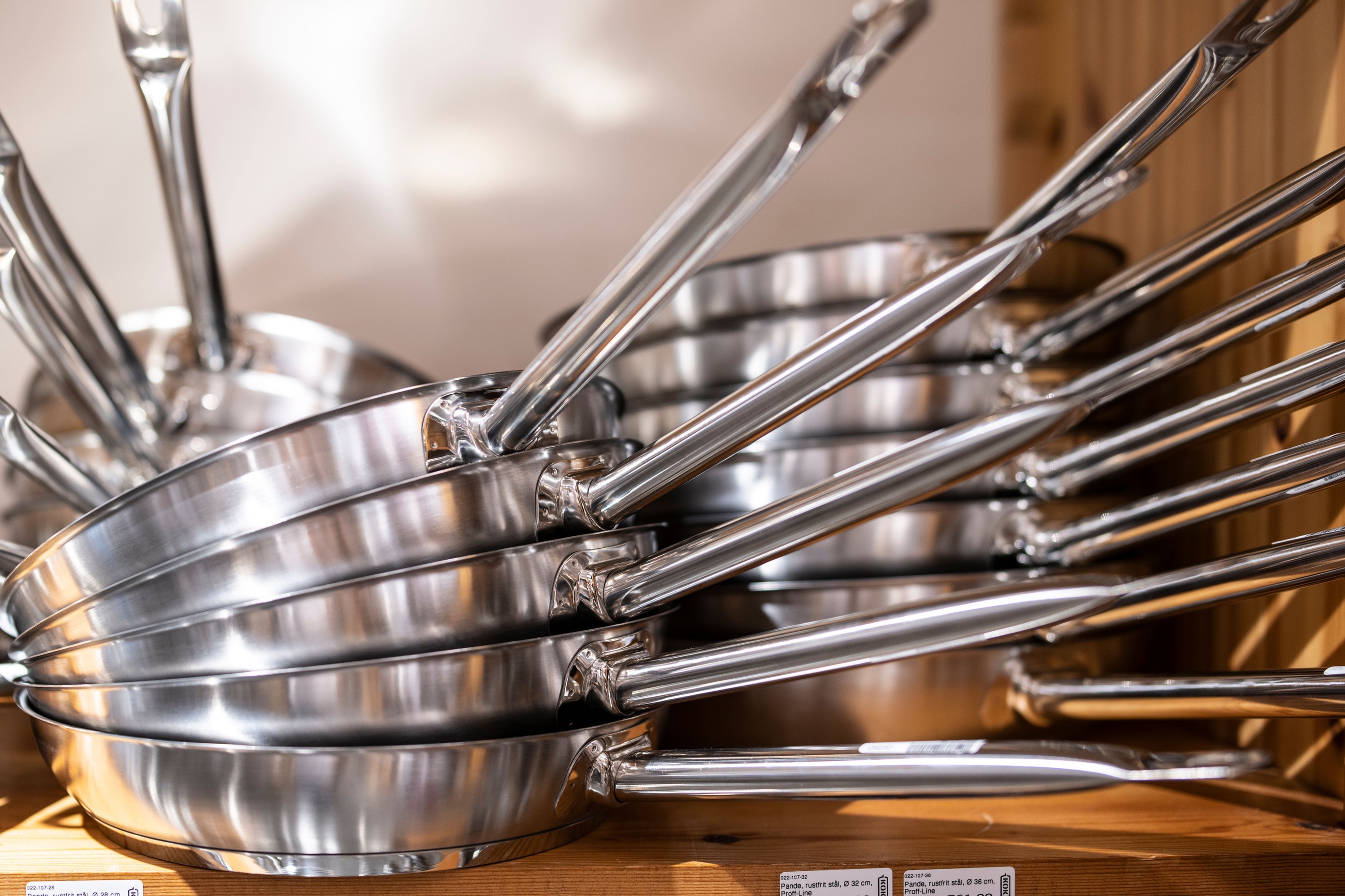 Pande, ekstra håndtag, stål