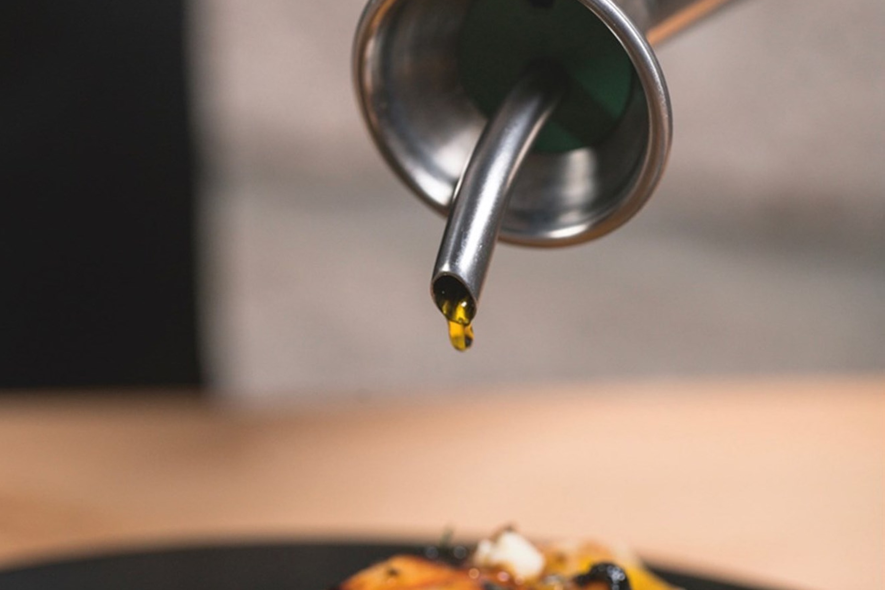 Oliekande, rustfrit stål