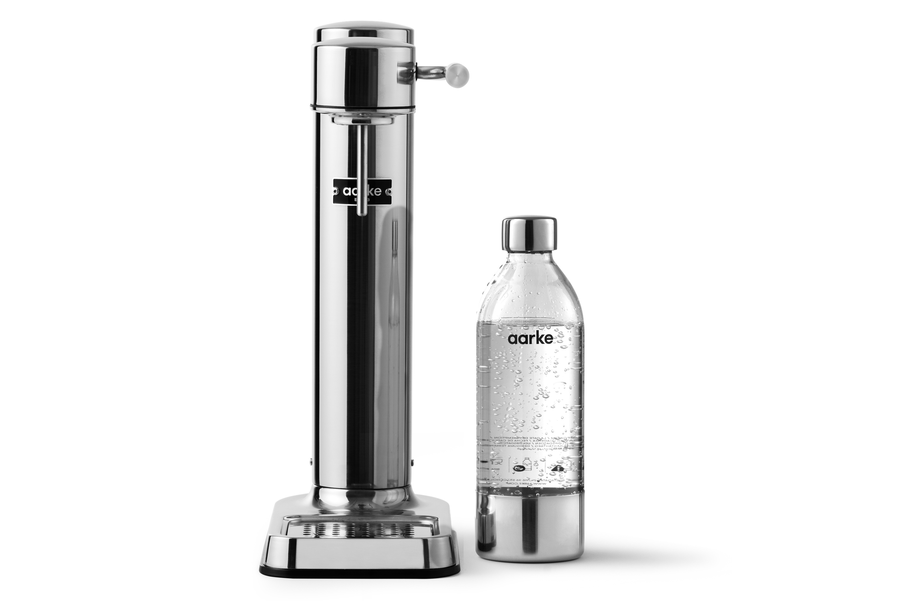 Kulsyremaskine, Aarke Carbonator 3, poleret stål