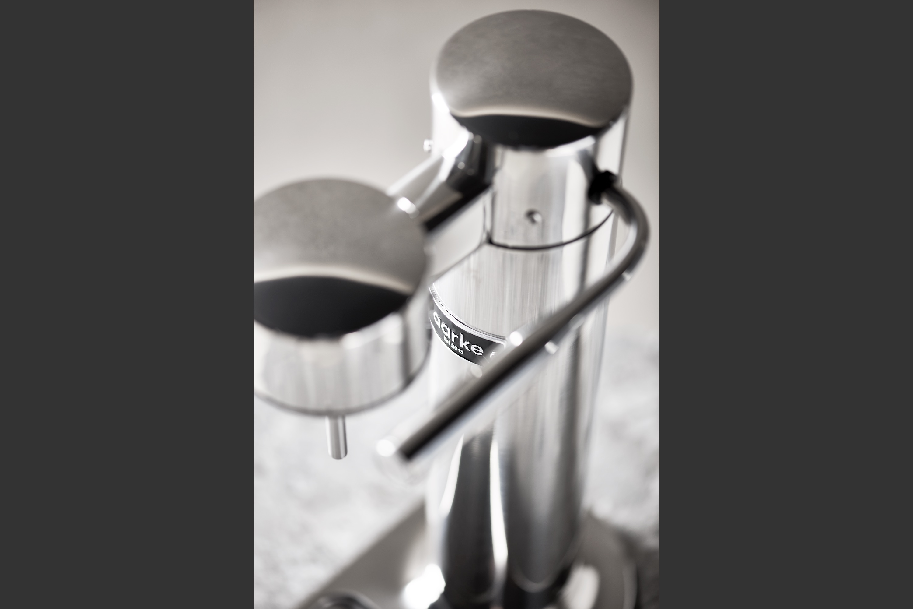 Kulsyremaskine, Aarke Carbonator 3, poleret stål