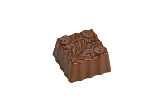 Chokoladeform, kvadratisk m. primula, 36 stk.