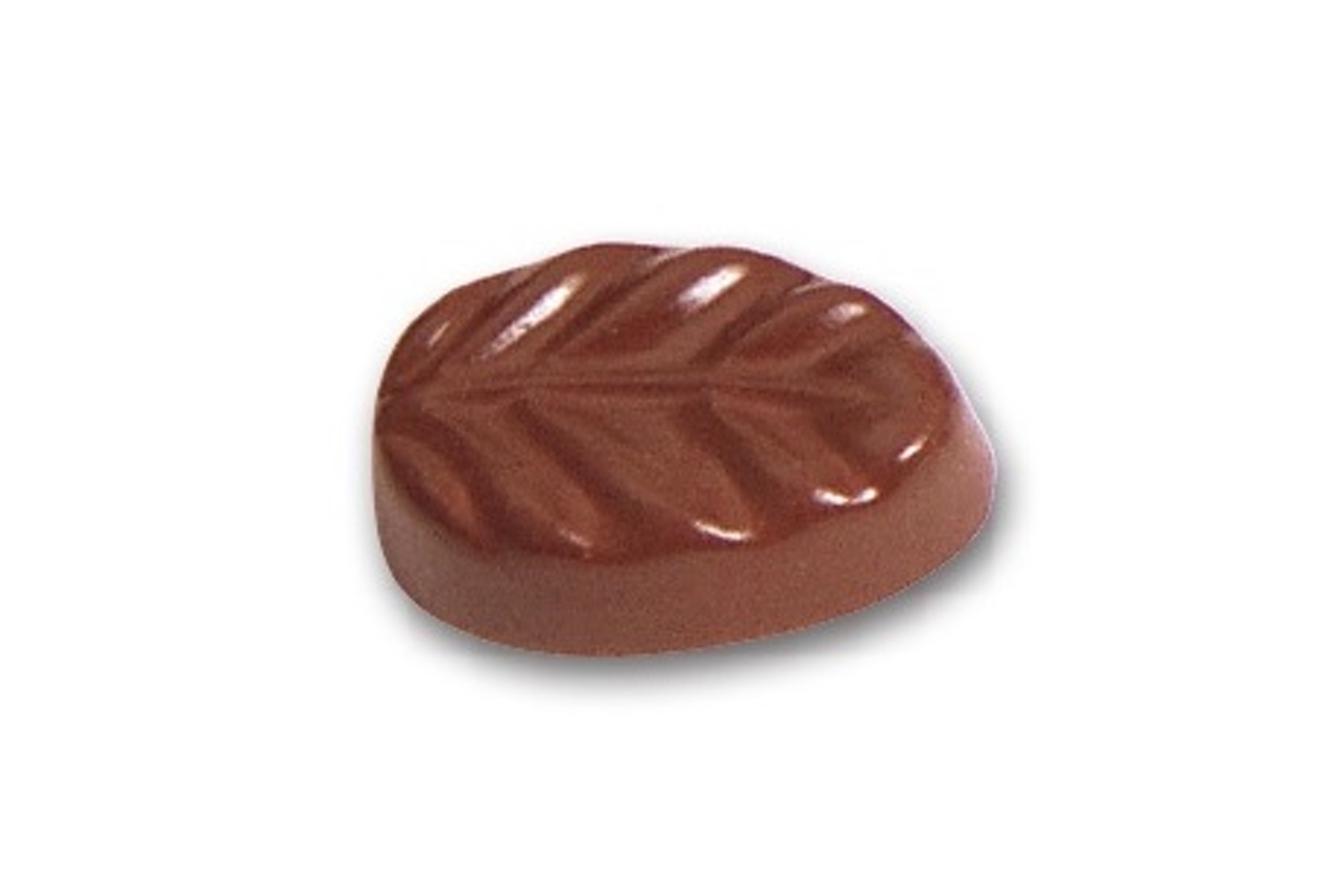 Chokoladeform, bladmotiv, L 34 mm, 32 stk.