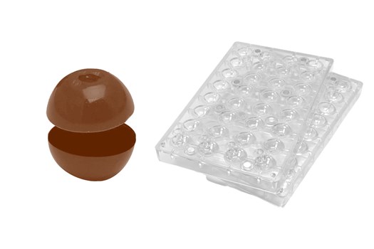 Chokoladeform sæt, kugle, Ø 25 mm, 32 stk.
