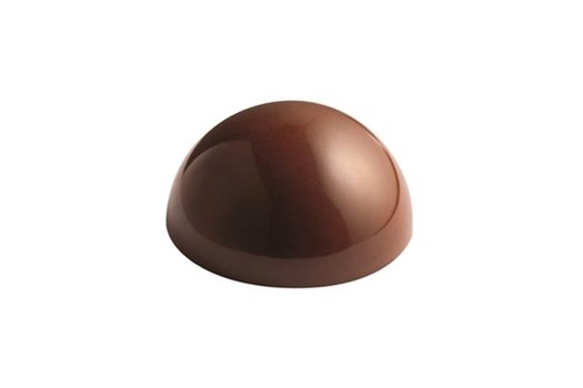 Chokoladeform, halvkugle Ø 41 mm, 15 stk.