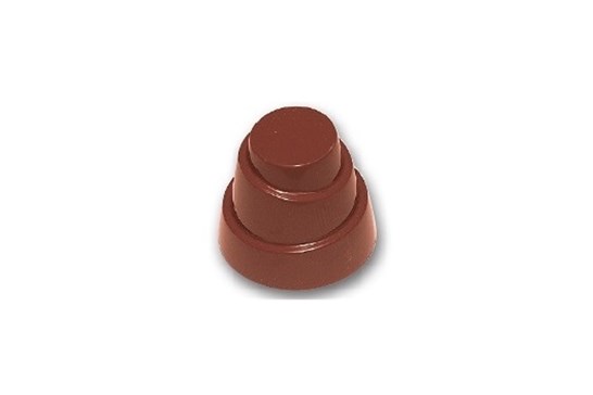Chokoladeform, rund m/3 lag, Ø 28 mm, 28 stk.
